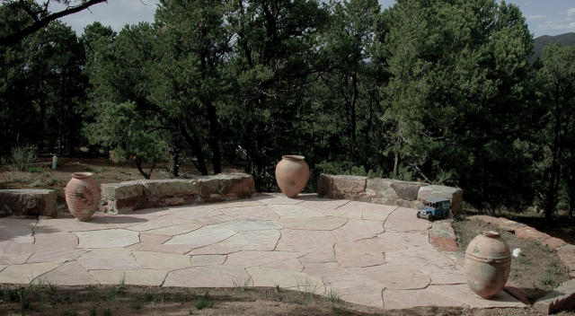 Mountain Patio (c)2007 www.santafesunsilk.com